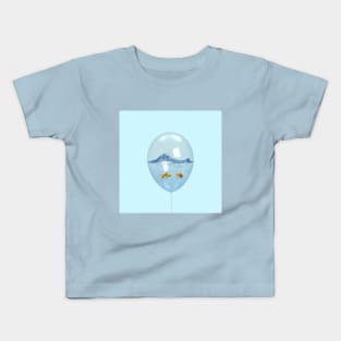 fish surrealism Kids T-Shirt